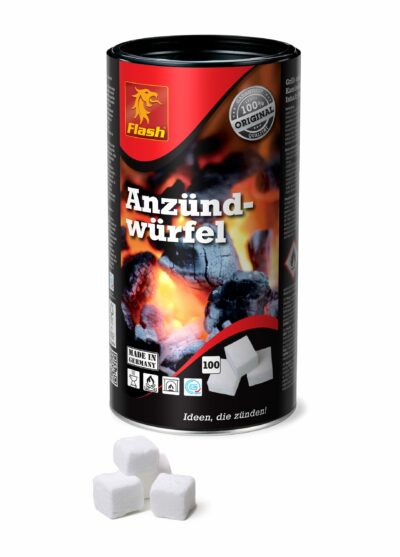 82244 FLASH Anz. Paraffin 100er W├╝rfel Dose