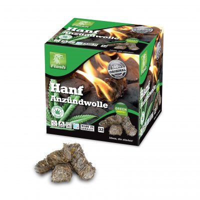 90300 FLASH Hanfwolle 32er