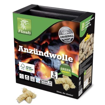 90348 FLASH Anz├╝ndwolle 5 kg Koffer (geschlossen)