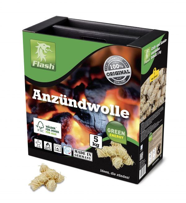 90348 FLASH Anz├╝ndwolle 5 kg Koffer (geschlossen)