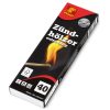 Eine Packung mit 40 extra langen Zündhölzern der Firma Flash