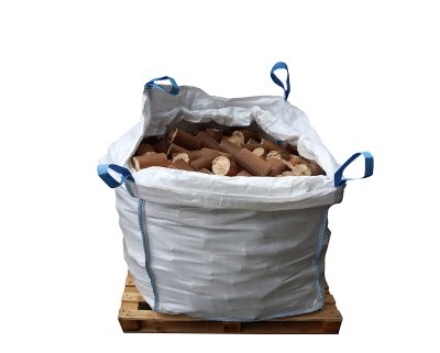 Brennholz Zeus – Ein Big bag mit Buchenbrikettbruchstücken